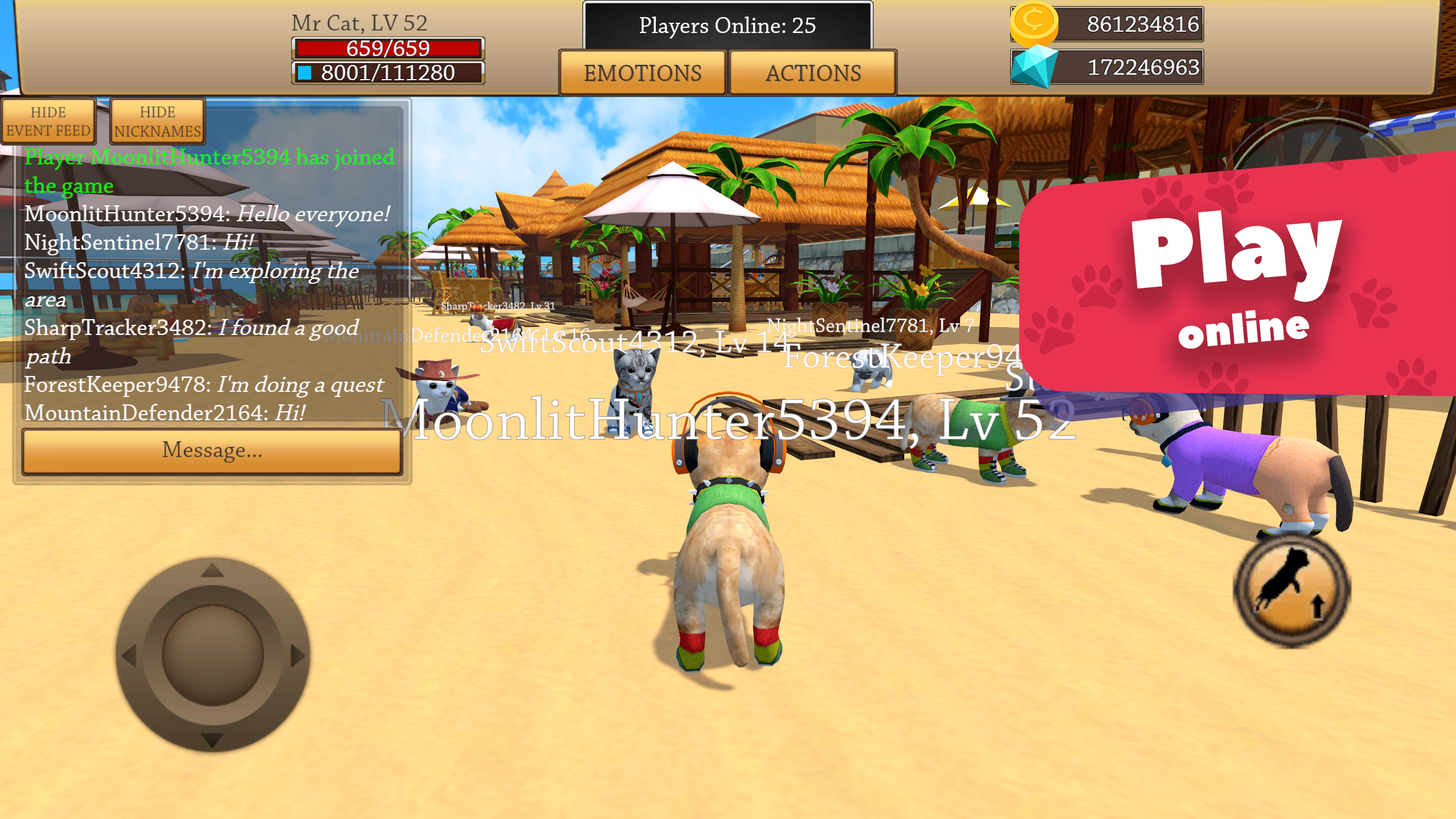 Screenshot 2 — Cat Simulator 3D - Animal Life