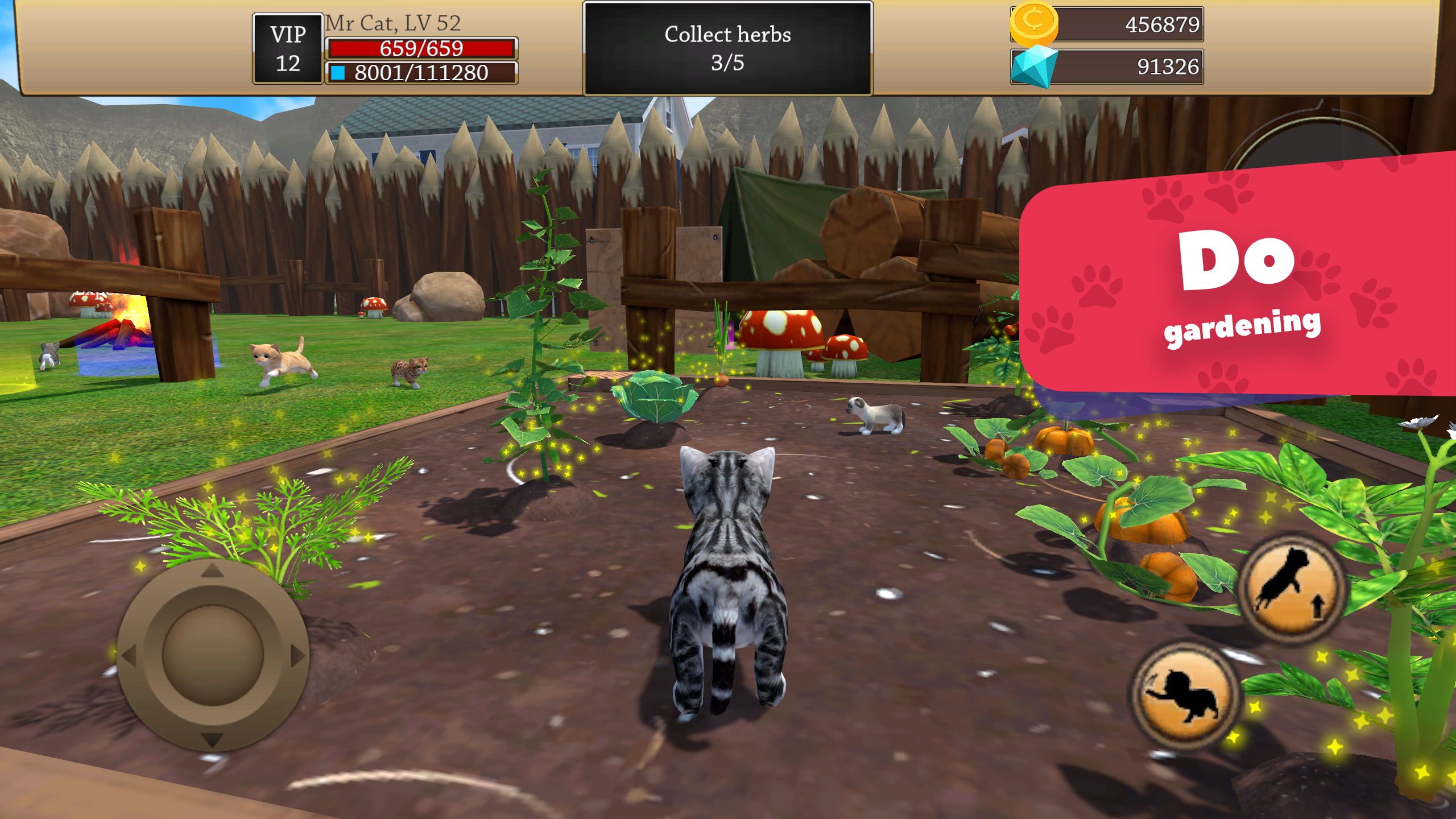 Screenshot 5 — Cat Simulator 3D - Animal Life