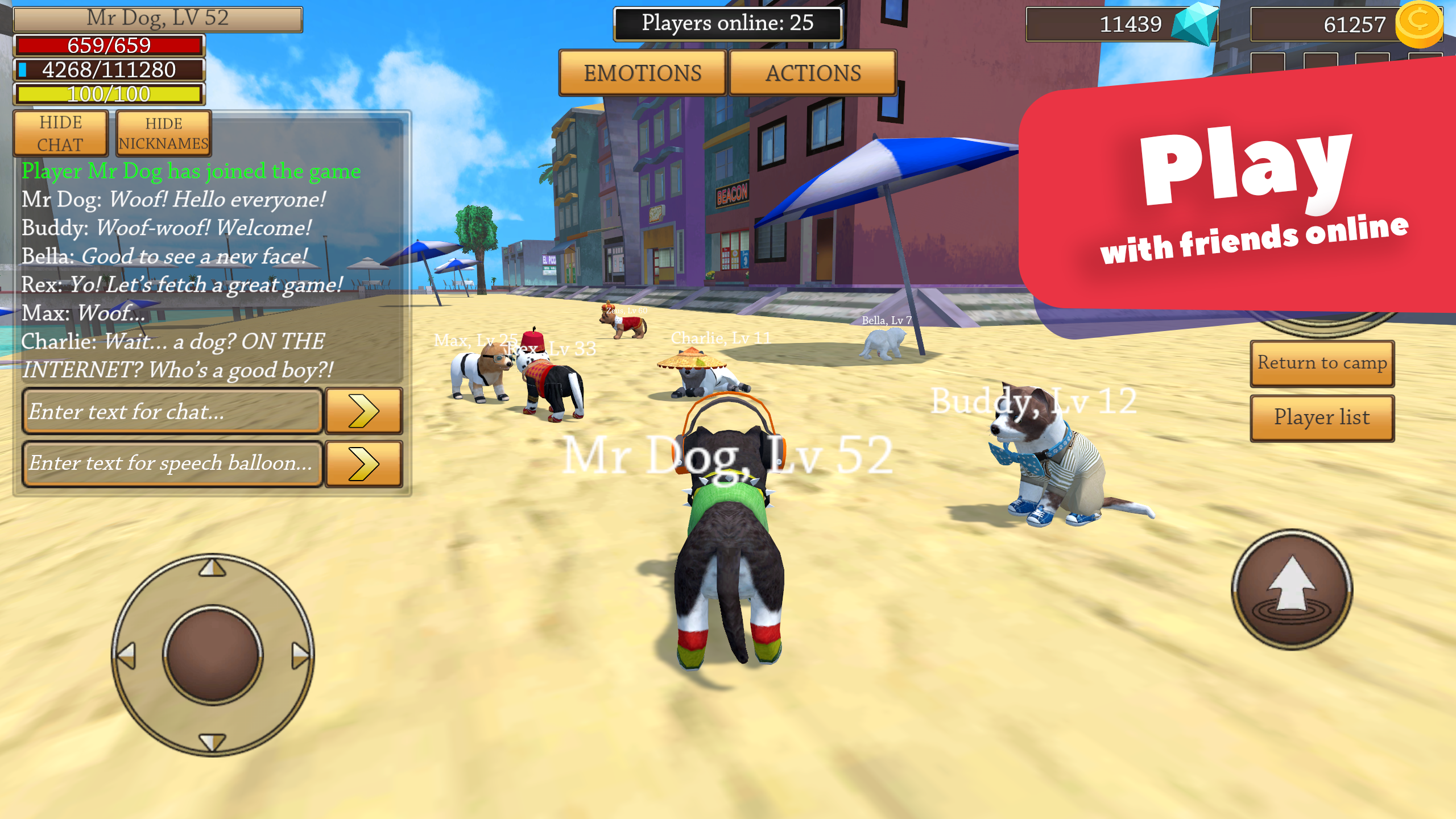 Screenshot 2 — Dog Simulator 3D - Animal Life